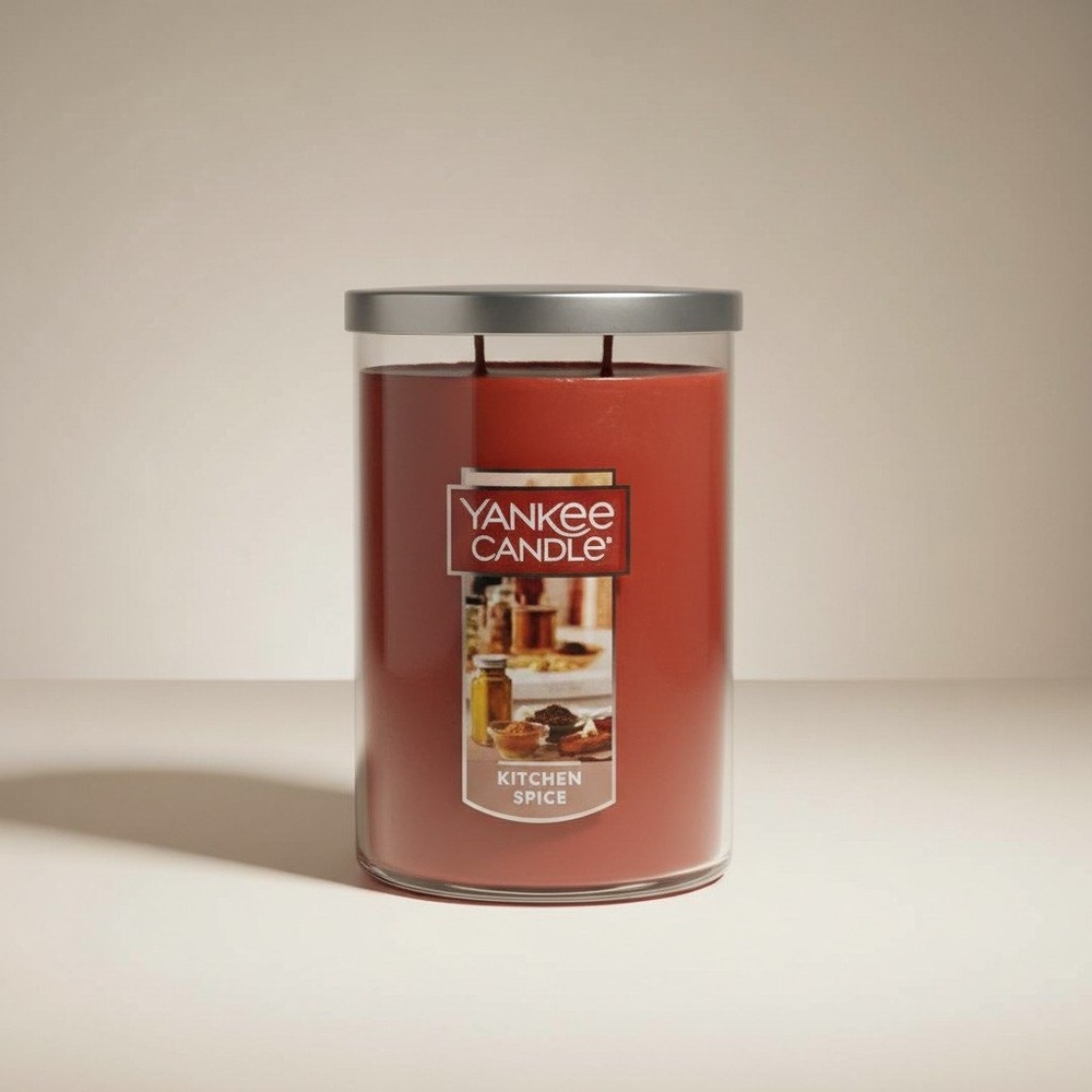Yankee Candle Kitchen Spice Large Jar Candle - 22 oz -‎ NWT